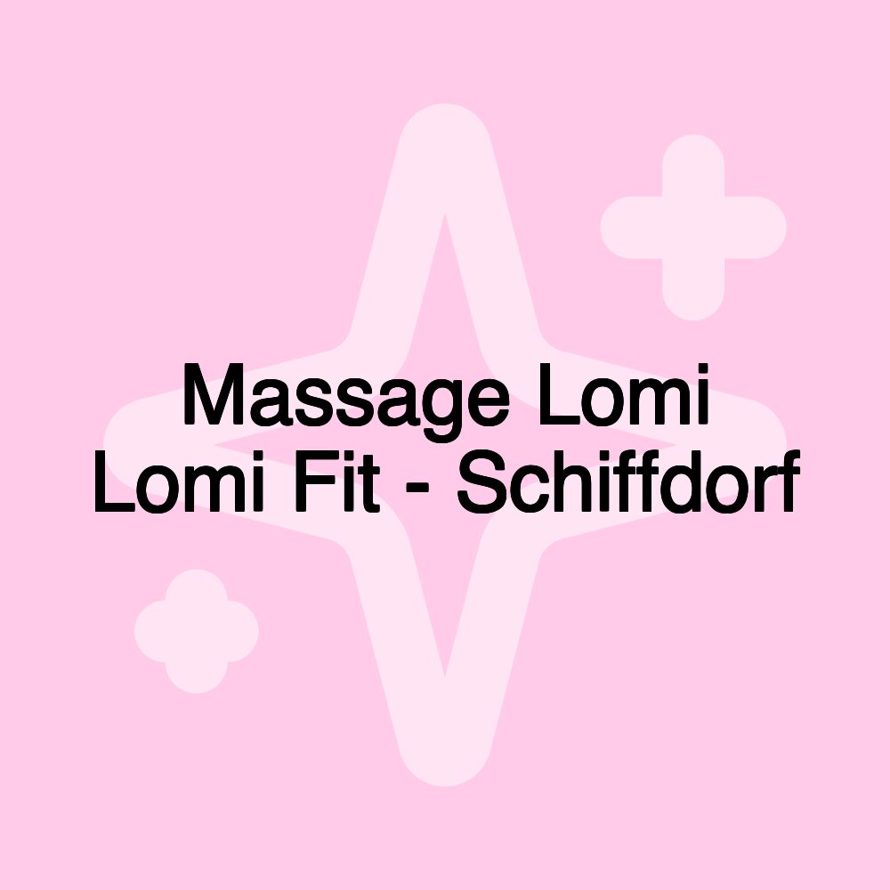 Massage Lomi Lomi Fit - Schiffdorf