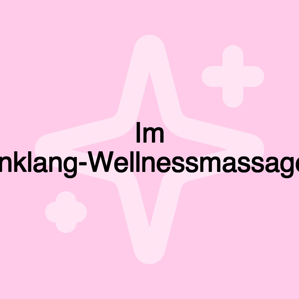 Im Einklang-Wellnessmassagen