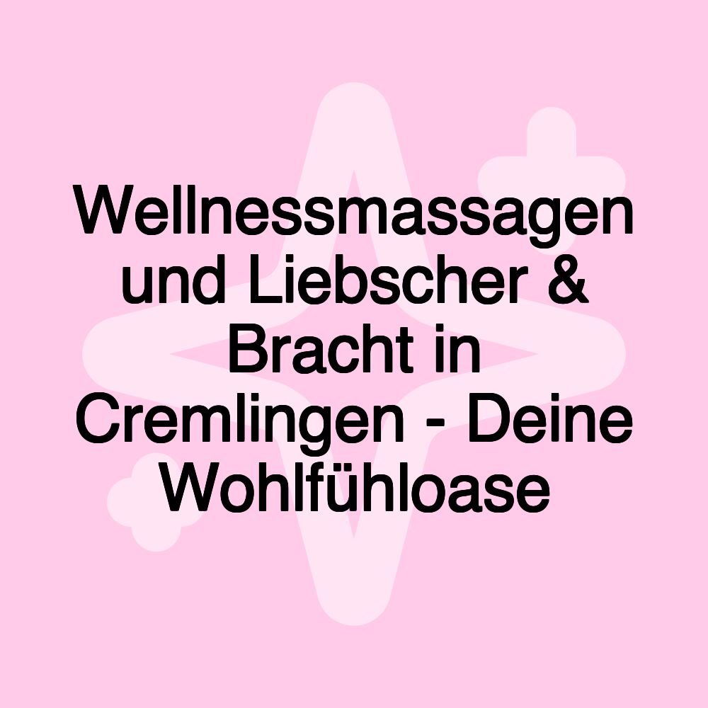 Wellnessmassagen und Liebscher & Bracht in Cremlingen - Deine Wohlfühloase