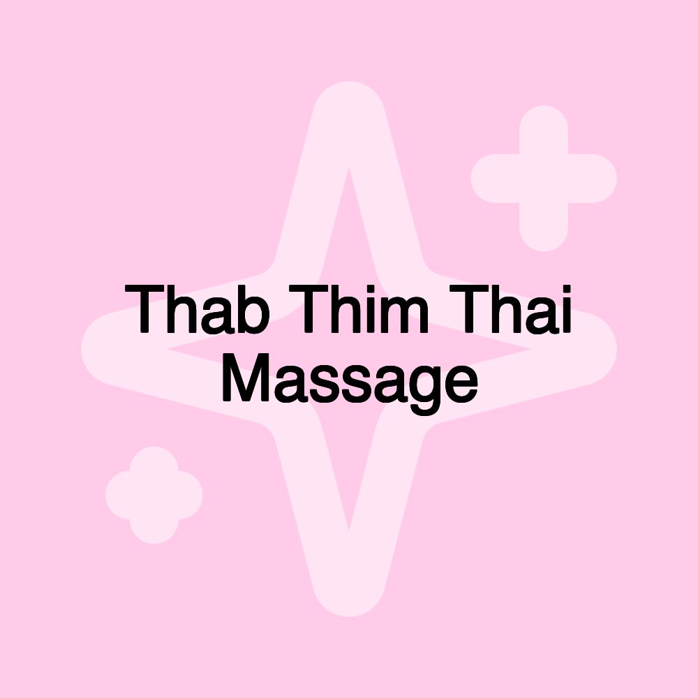 Thab Thim Thai Massage