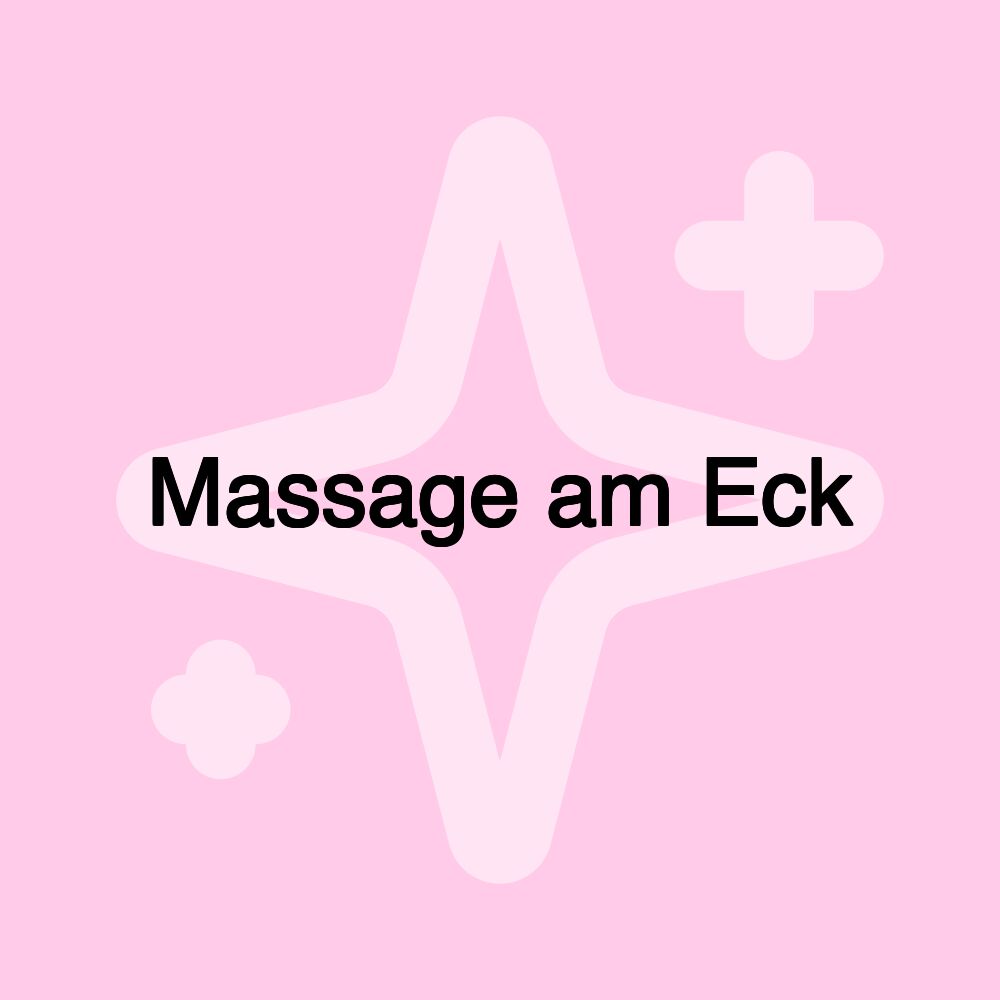 Massage am Eck