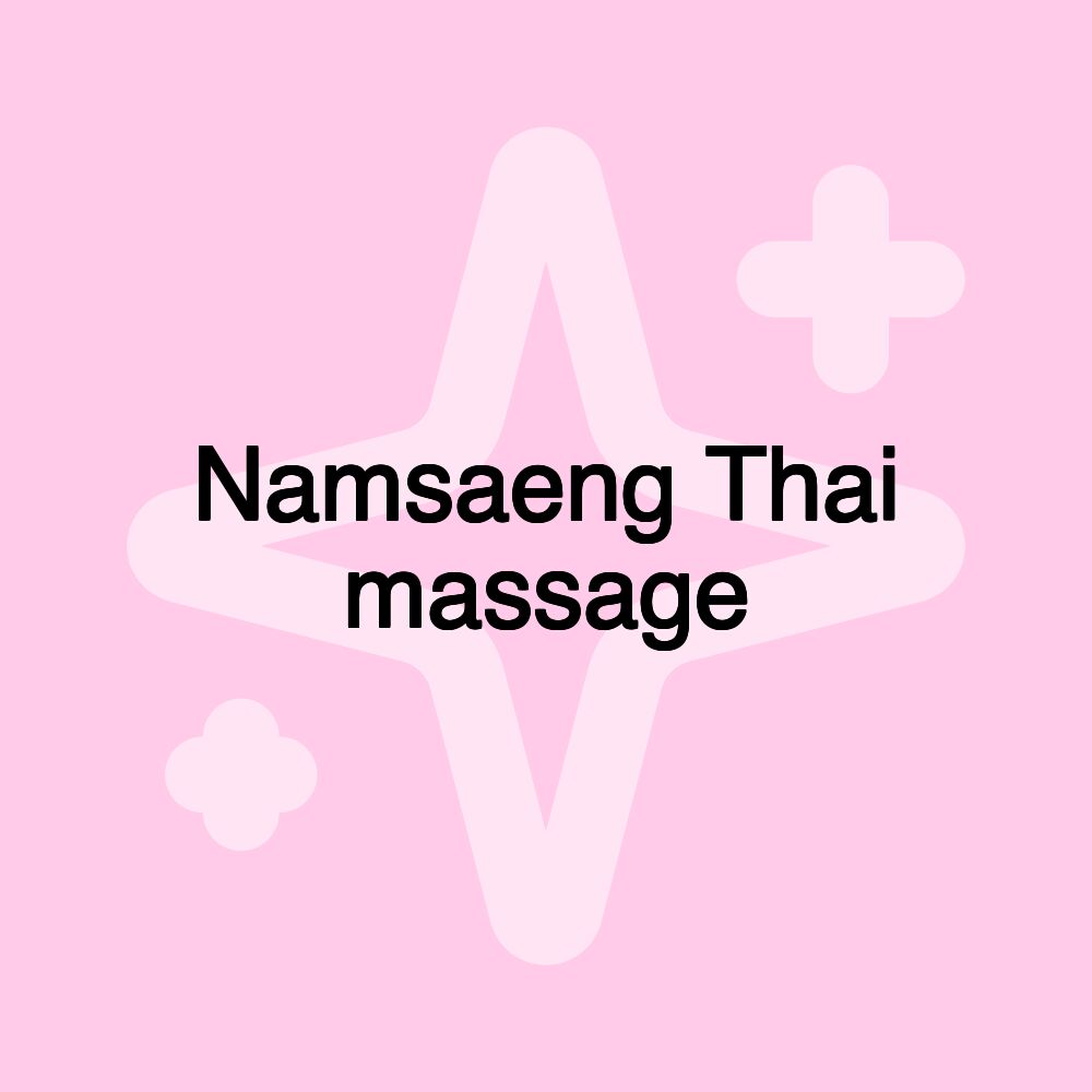 Namsaeng Thai massage