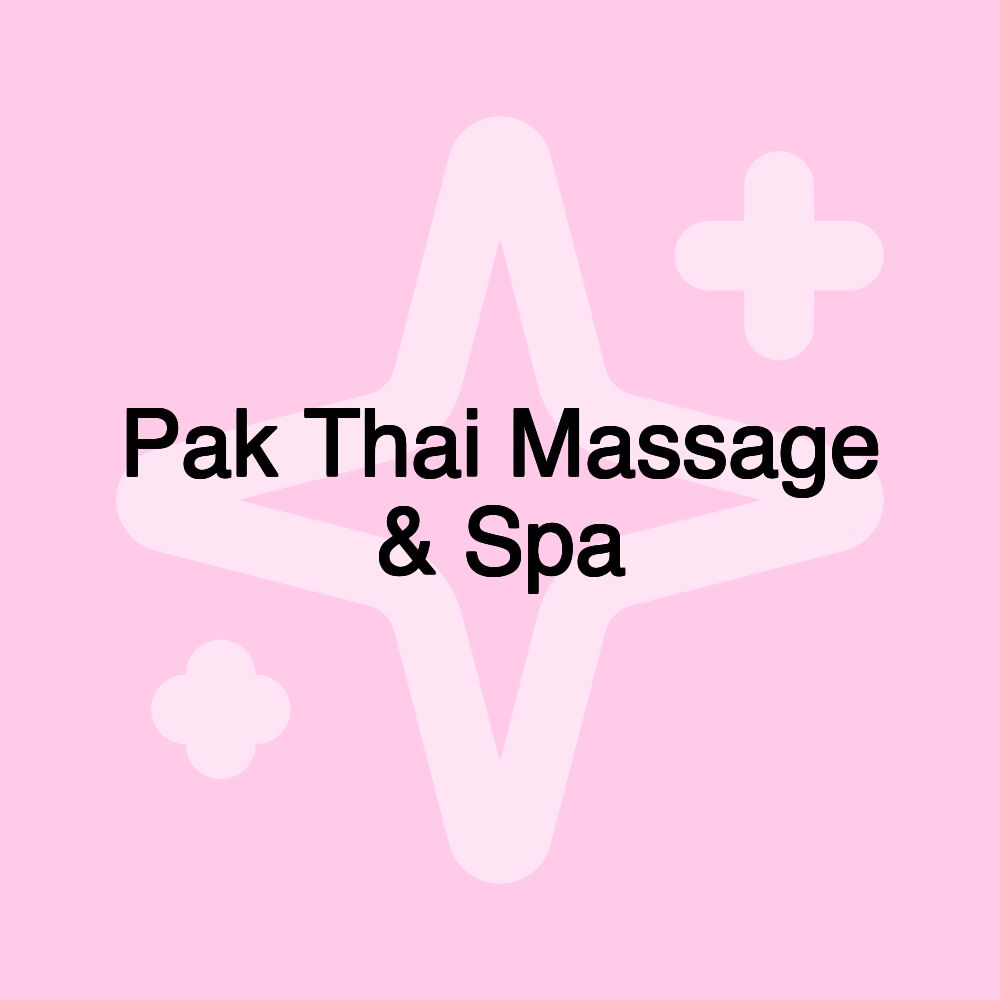 Pak Thai Massage & Spa