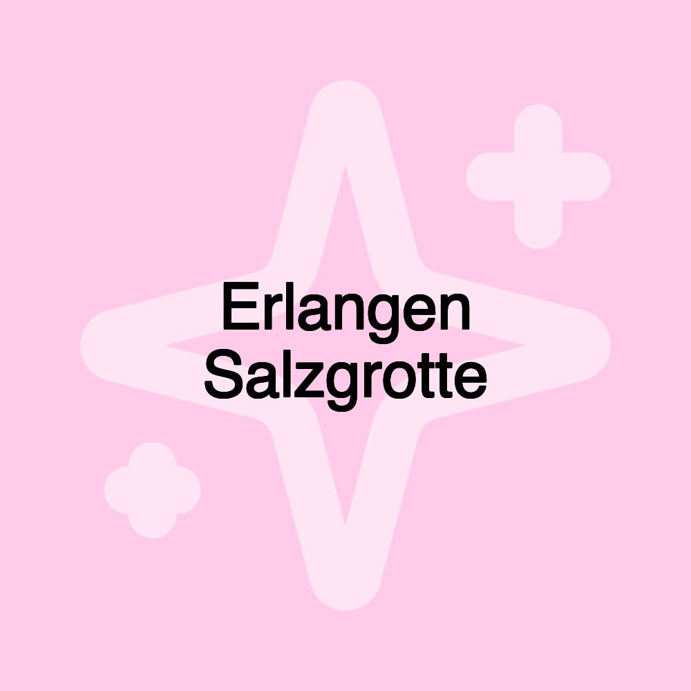 Erlangen Salzgrotte