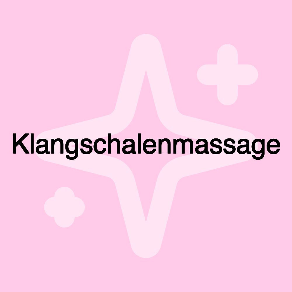 Klangschalenmassage