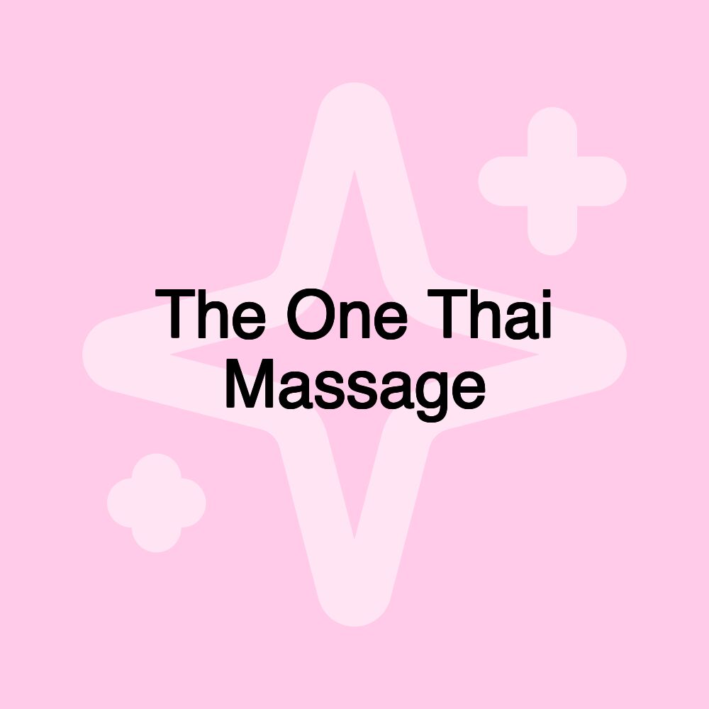 The One Thai Massage