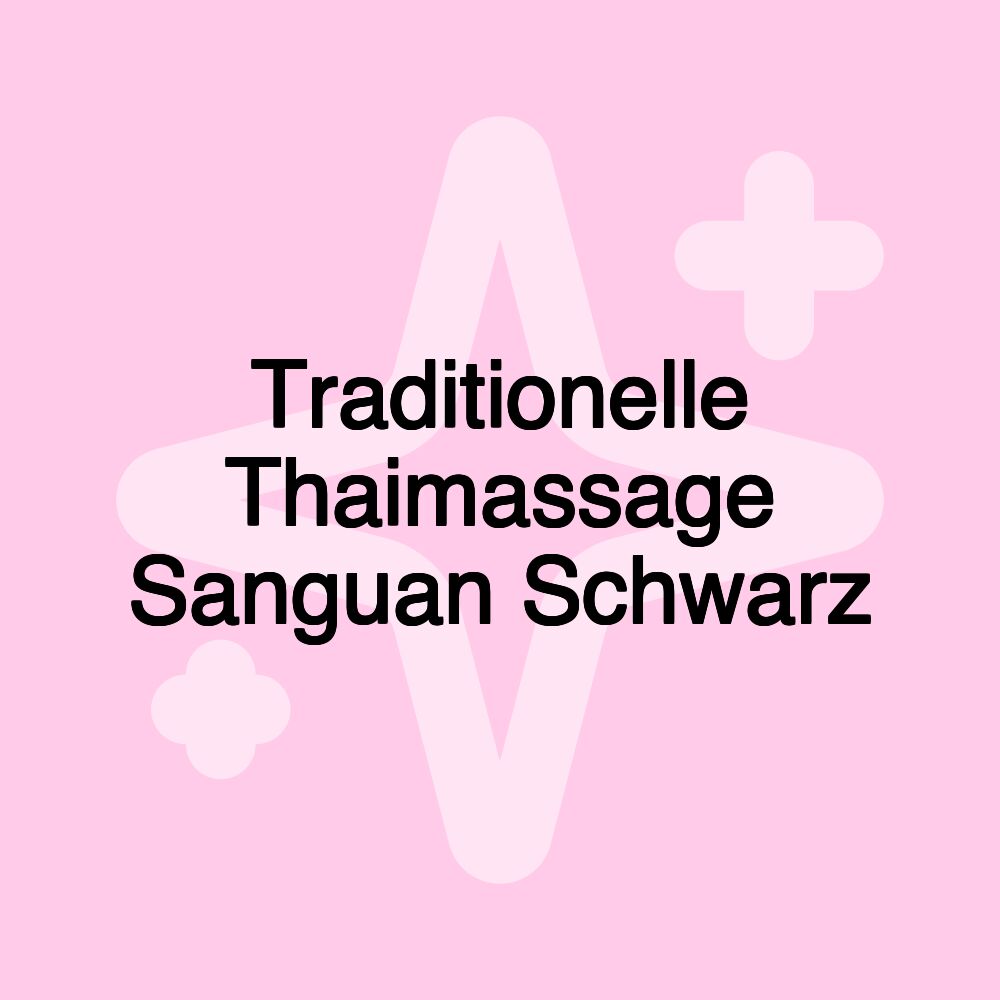 Traditionelle Thaimassage Sanguan Schwarz