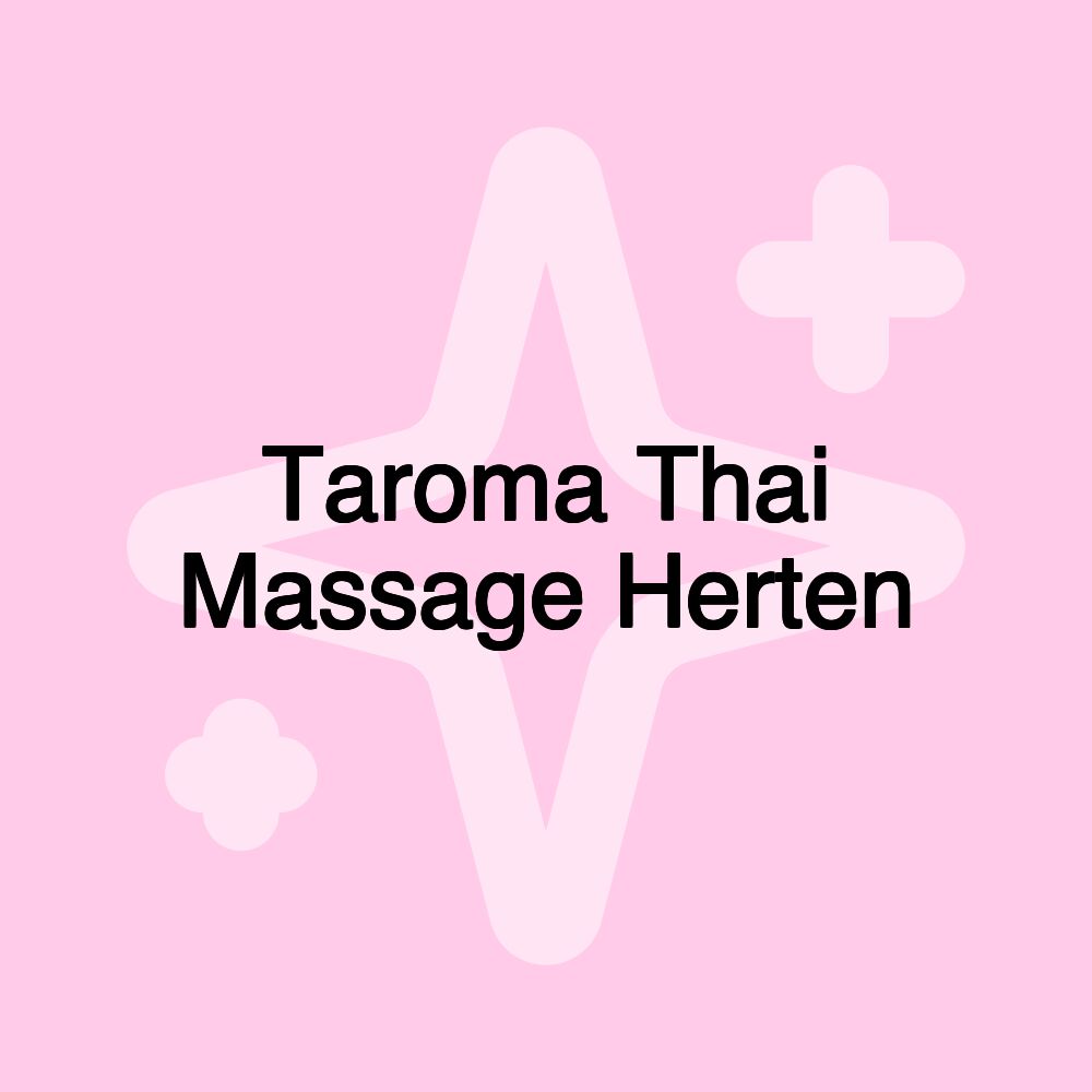 Taroma Thai Massage Herten