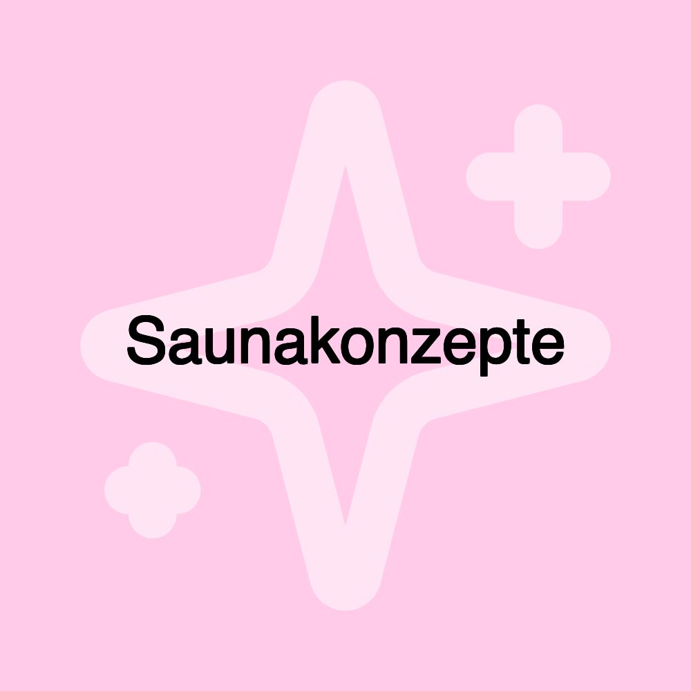 Saunakonzepte