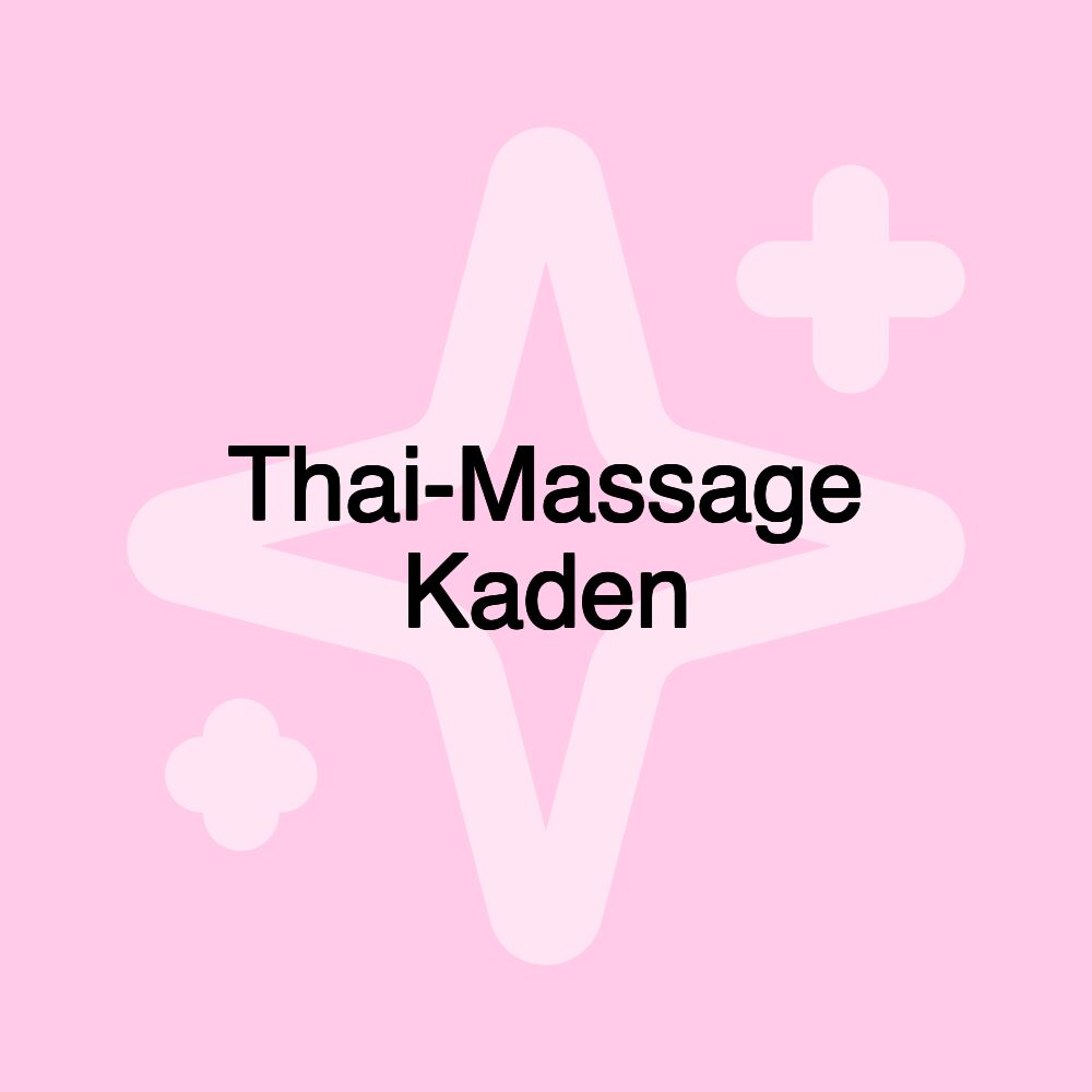 Thai-Massage Kaden