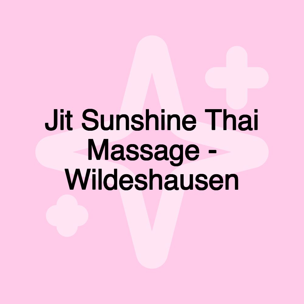 Jit Sunshine Thai Massage - Wildeshausen