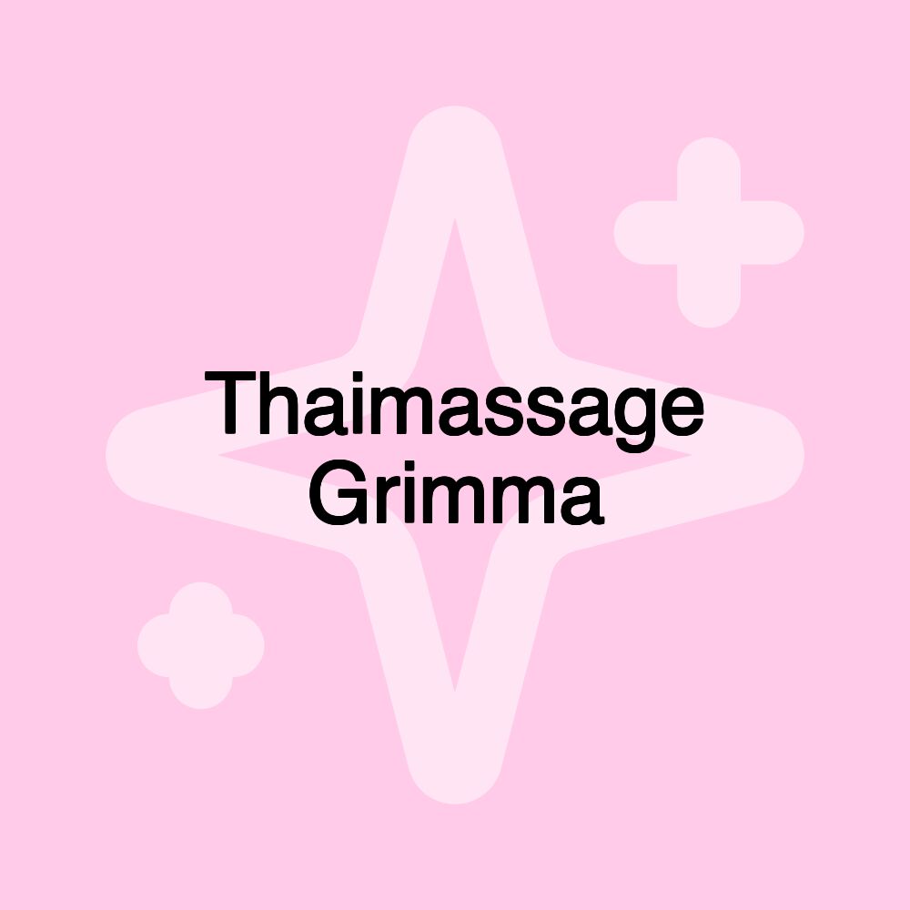 Thaimassage Grimma