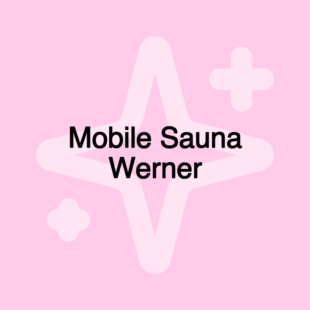 Mobile Sauna Werner