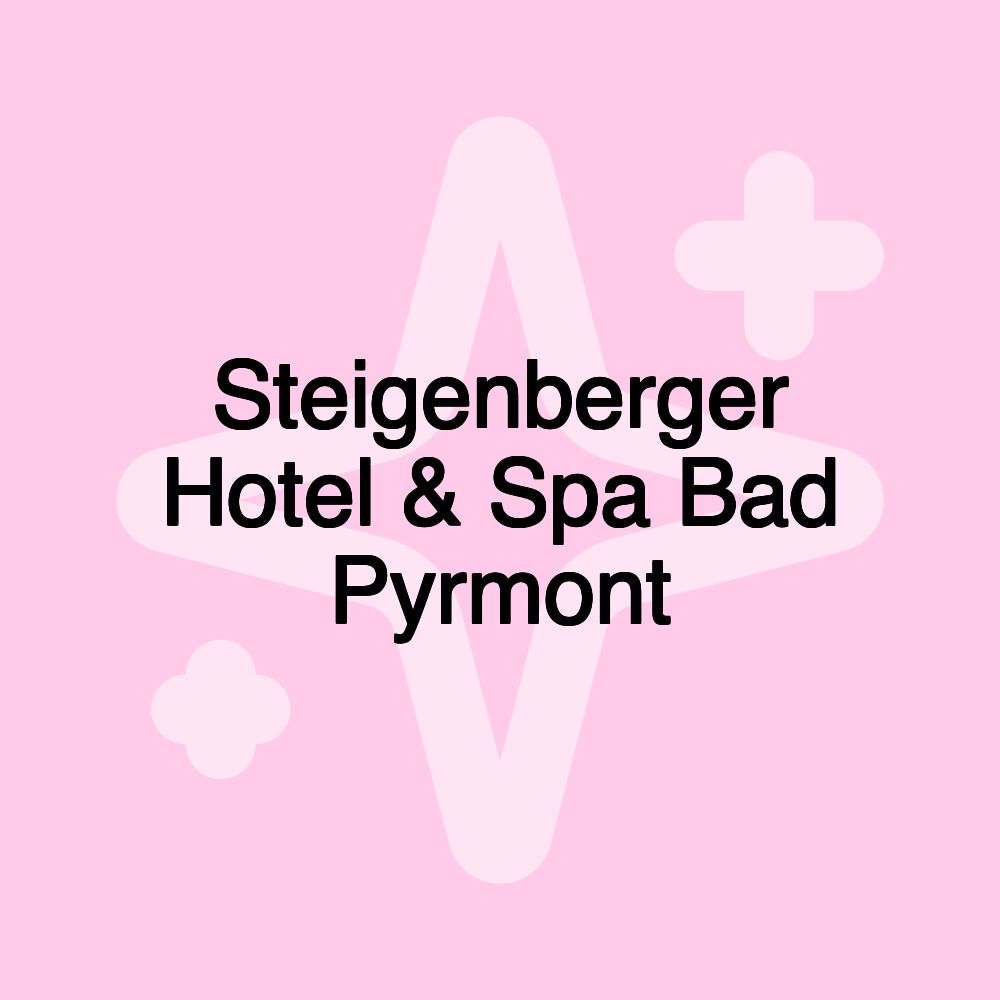 Steigenberger Hotel & Spa Bad Pyrmont