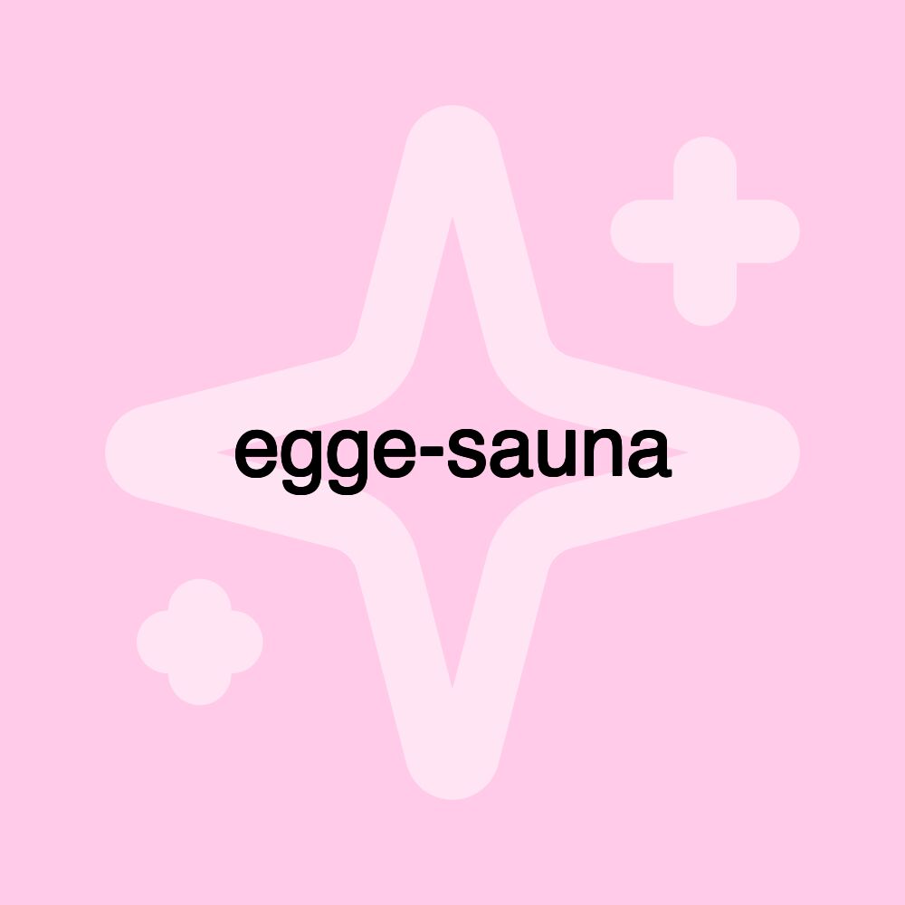 egge-sauna