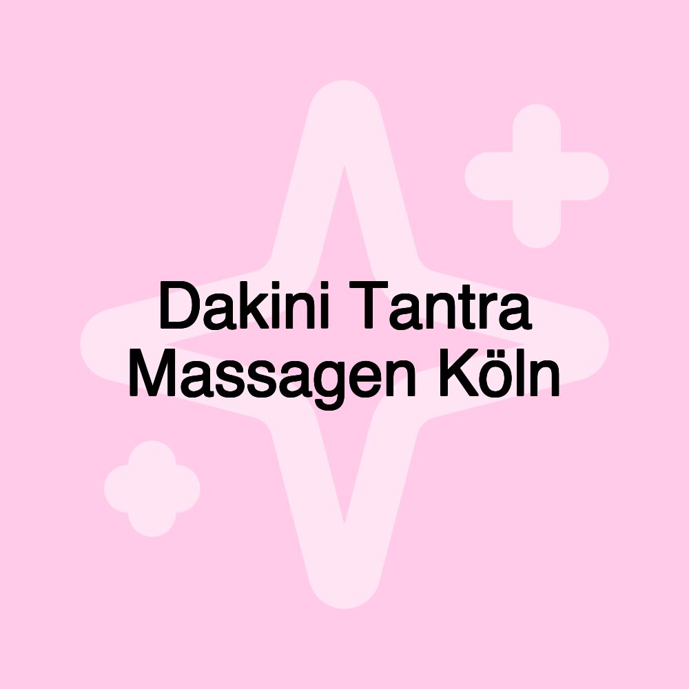 Dakini Tantra Massagen Köln