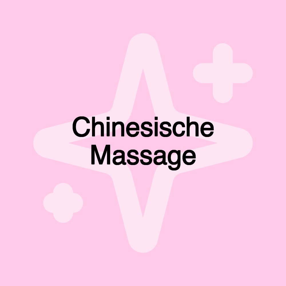 Chinesische Massage