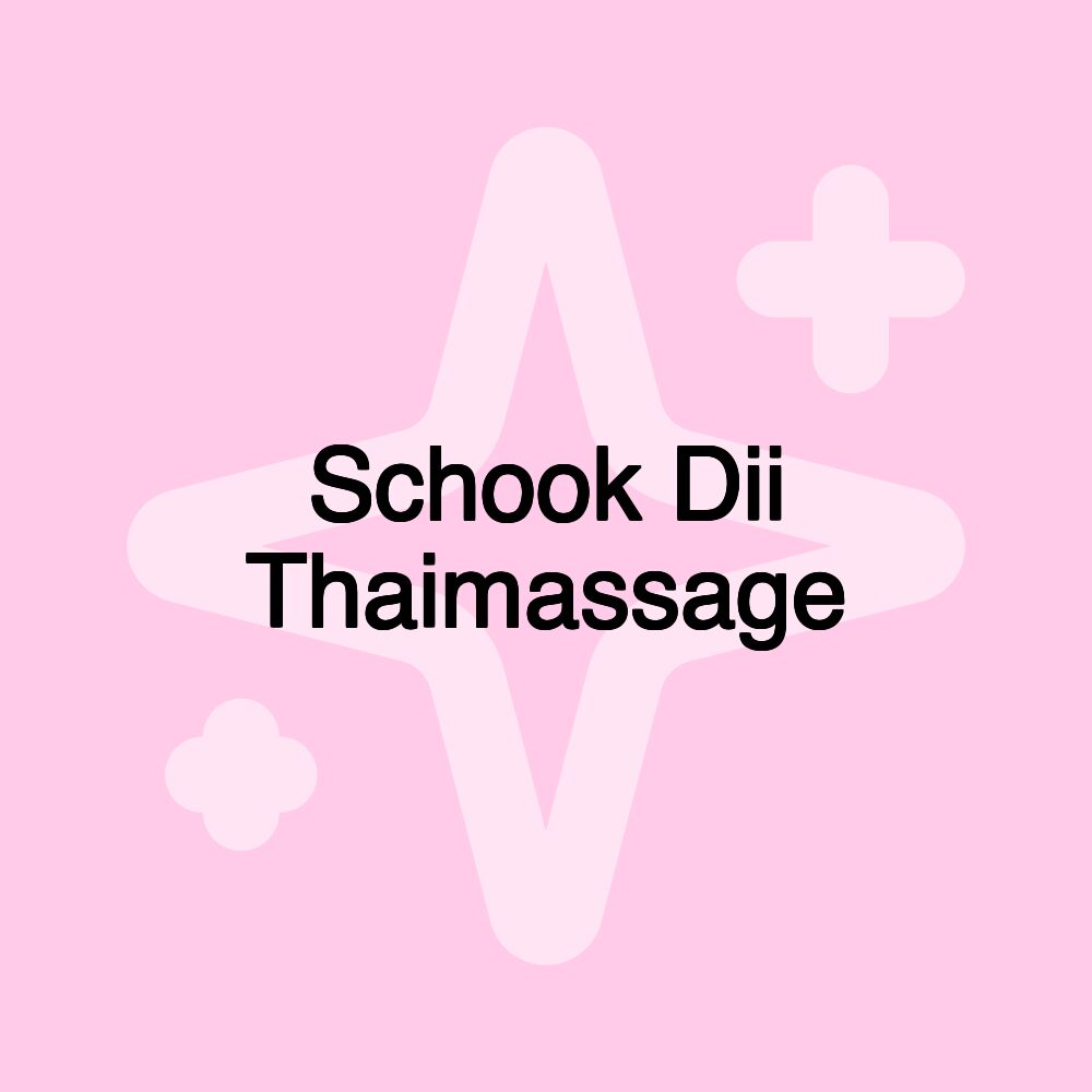 Schook Dii Thaimassage