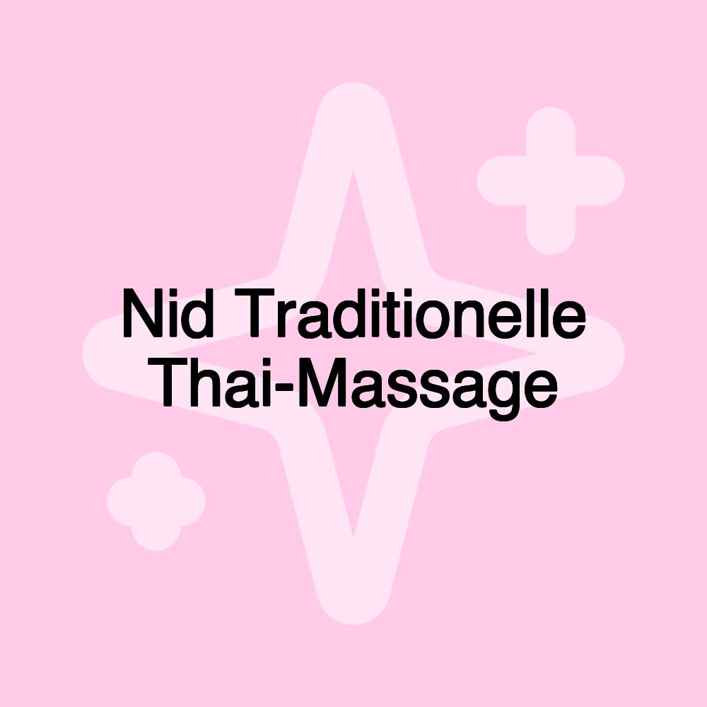 Nid Traditionelle Thai-Massage