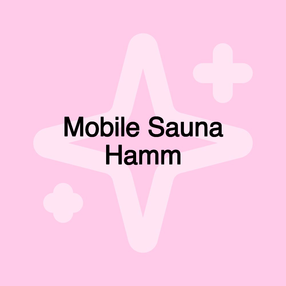 Mobile Sauna Hamm