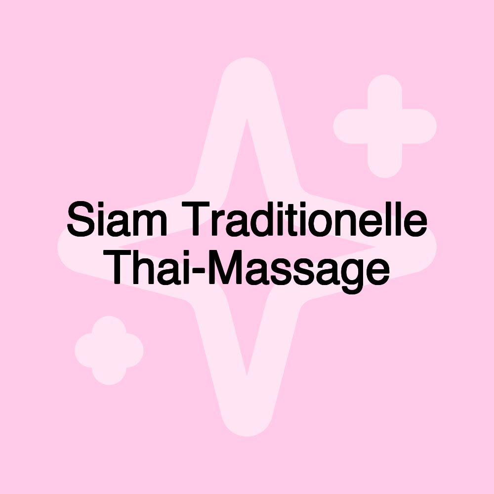 Siam Traditionelle Thai-Massage