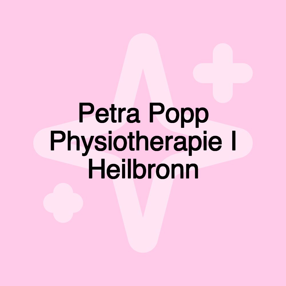 Petra Popp Physiotherapie I Heilbronn