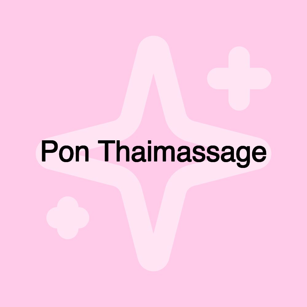 Pon Thaimassage