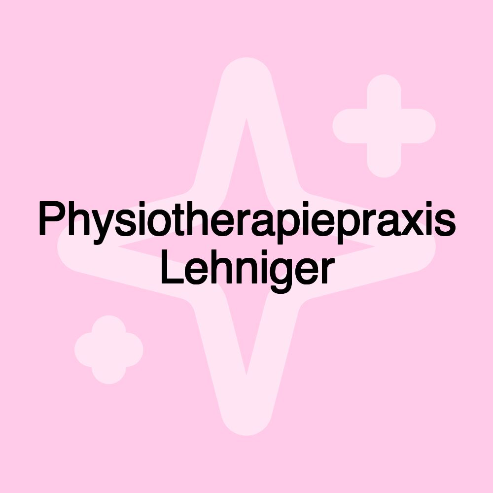 Physiotherapiepraxis Lehniger