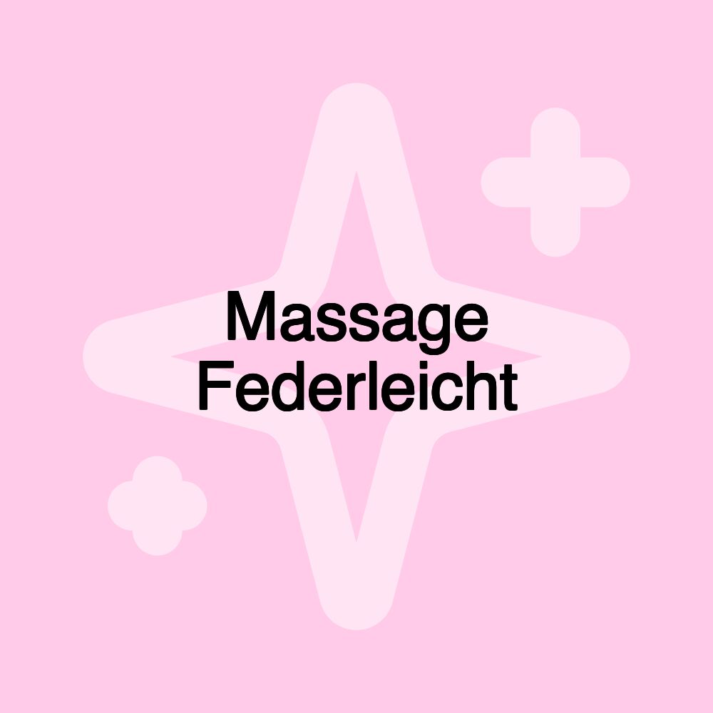 Massage Federleicht