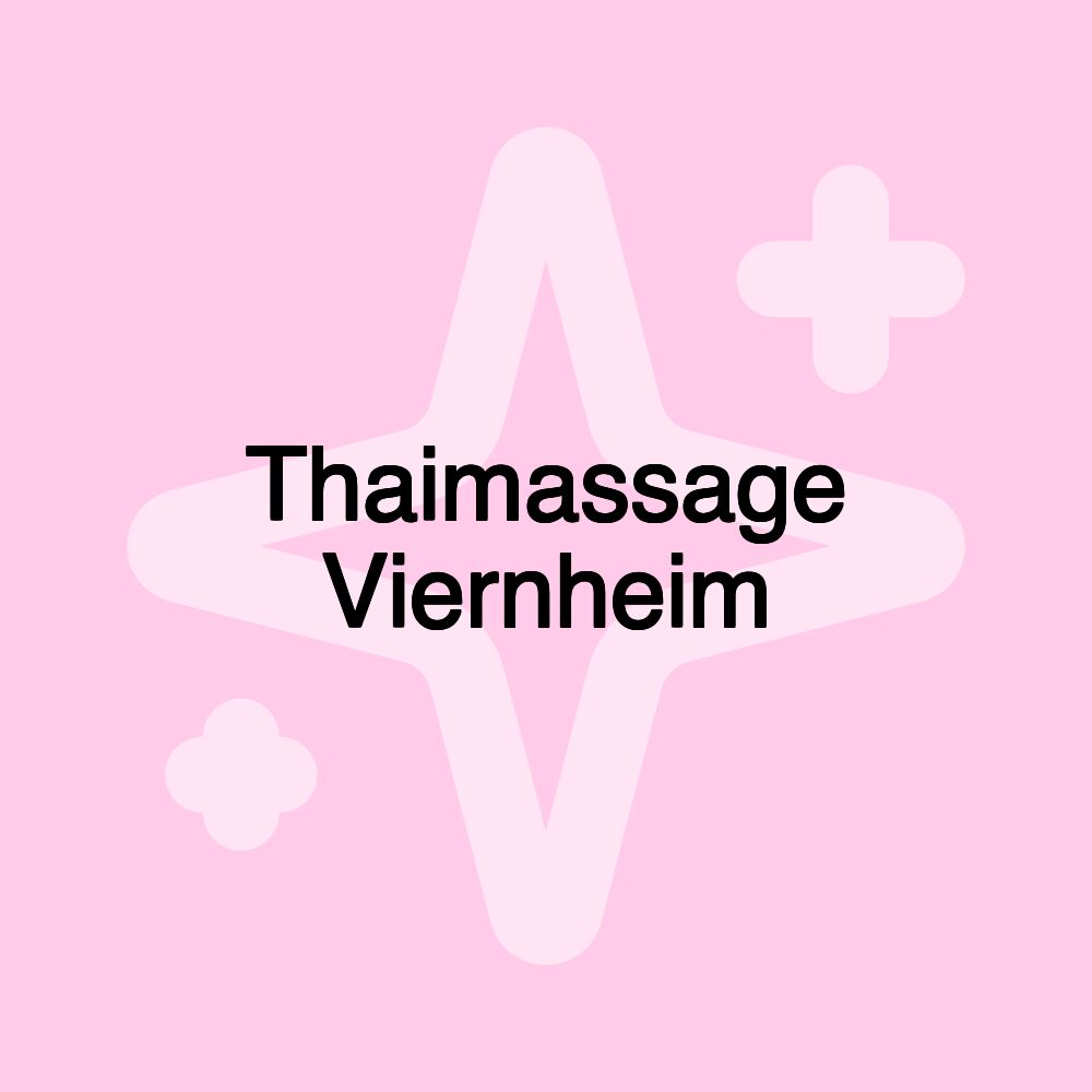 Thaimassage Viernheim