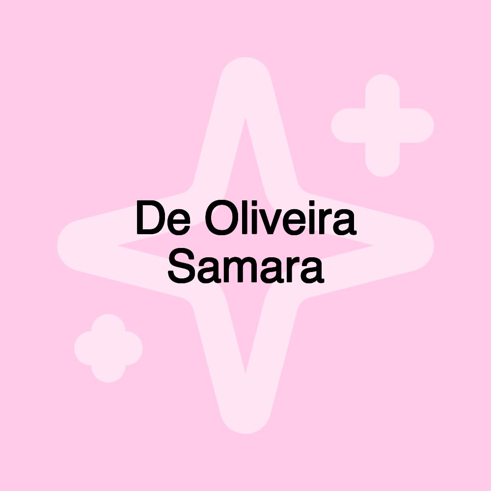 De Oliveira Samara