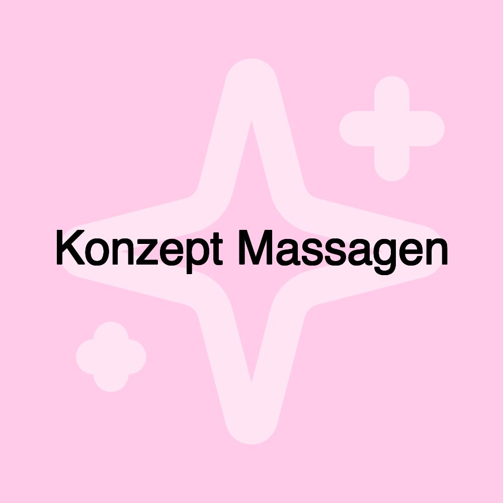 Konzept Massagen