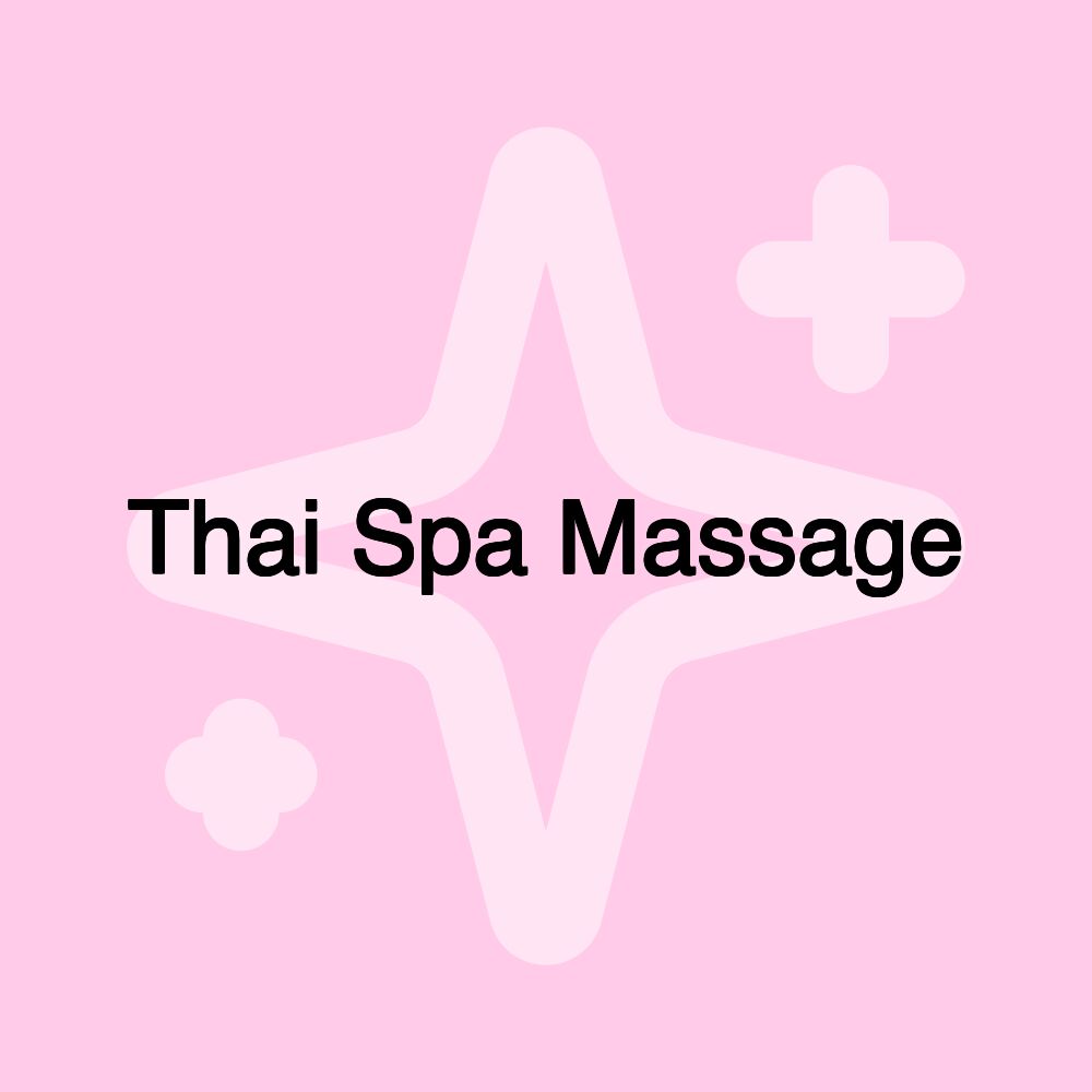 Thai Spa Massage