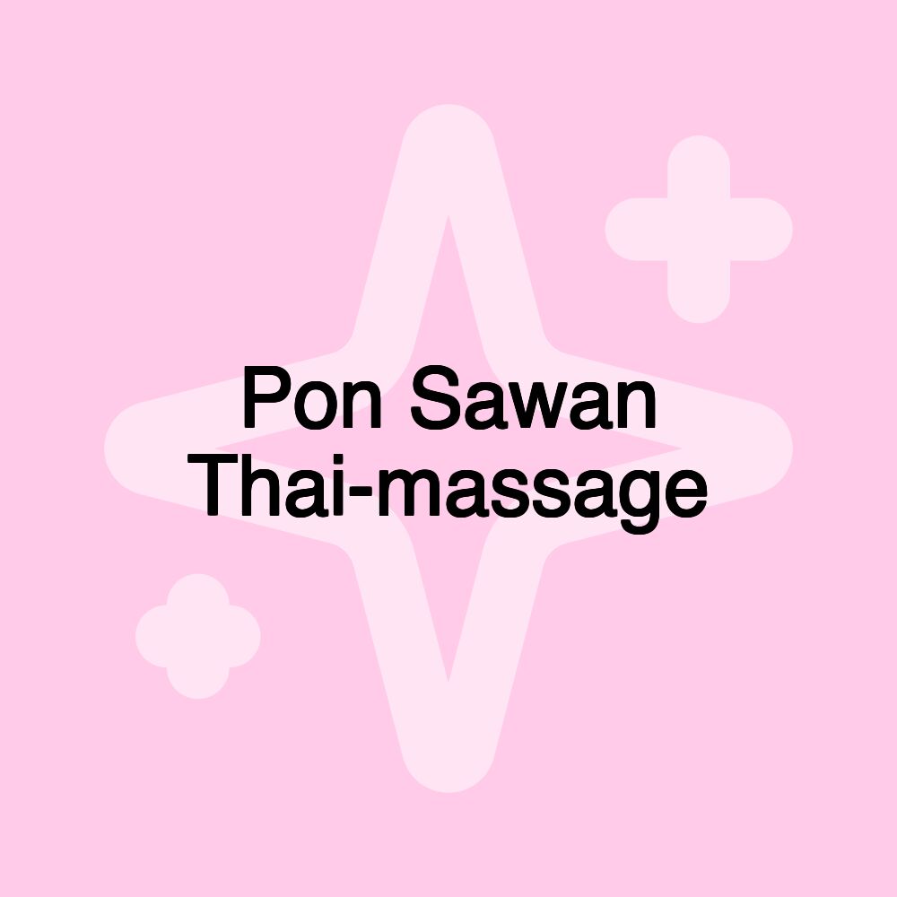 Pon Sawan Thai-massage