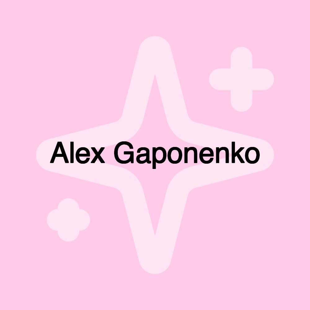 Alex Gaponenko