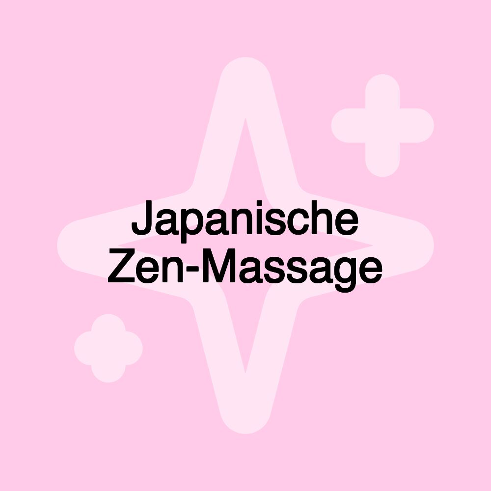 Japanische Zen-Massage