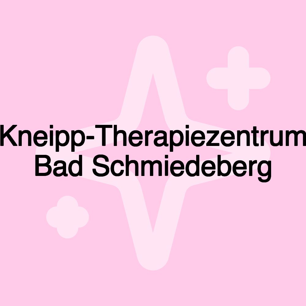 Kneipp-Therapiezentrum Bad Schmiedeberg