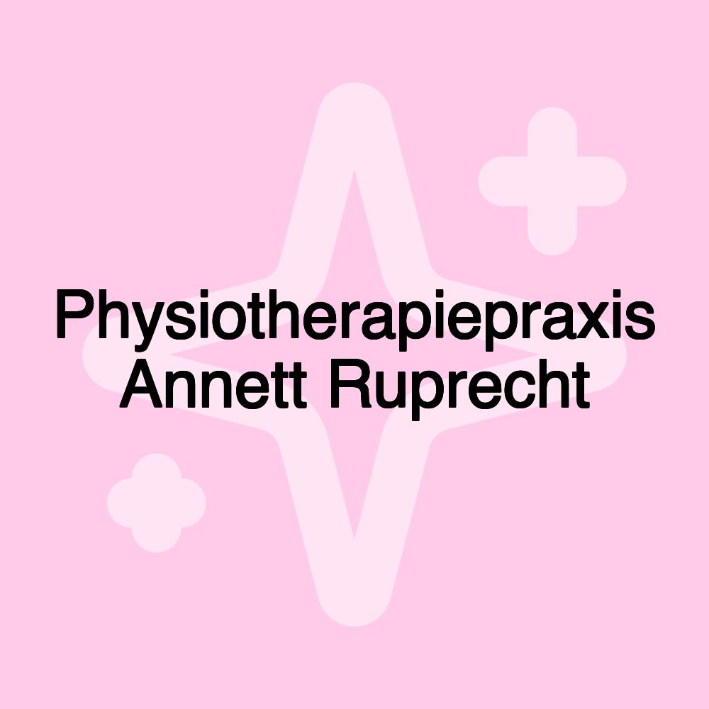 Physiotherapiepraxis Annett Ruprecht