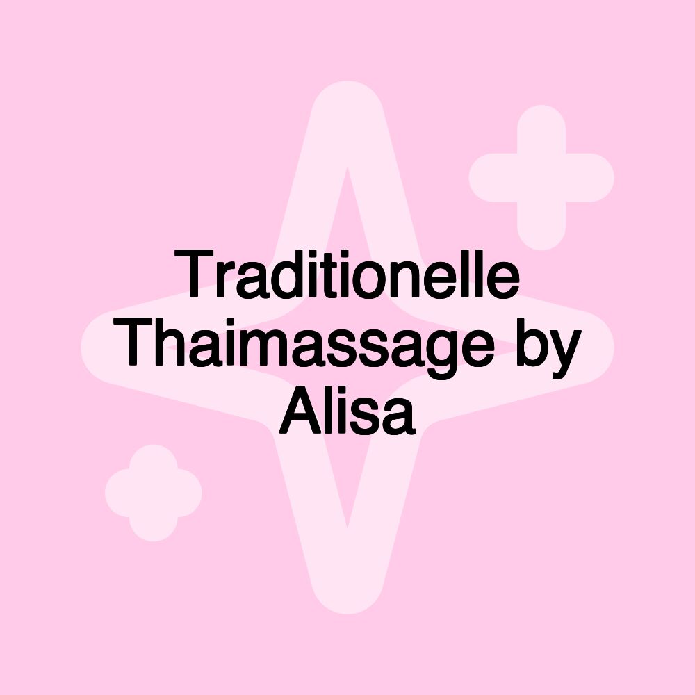 Traditionelle Thaimassage by Alisa