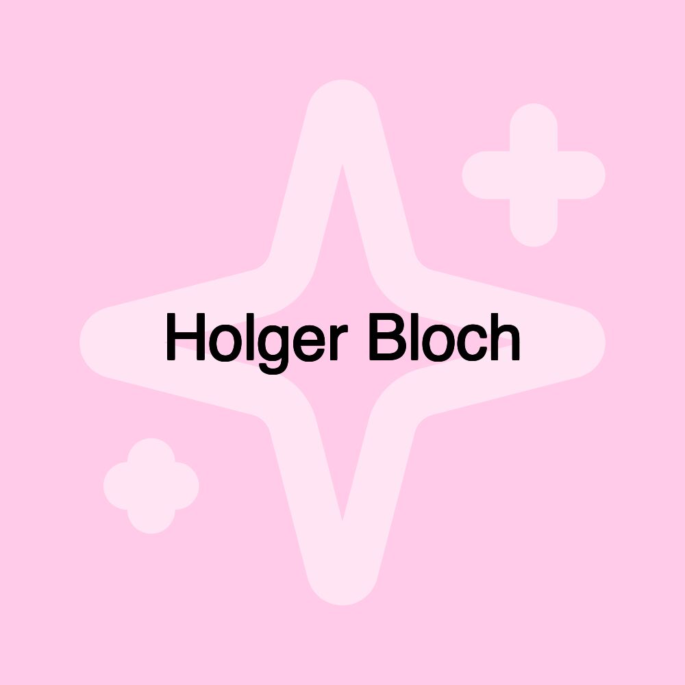 Holger Bloch