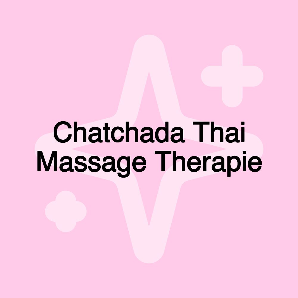 Chatchada Thai Massage Therapie