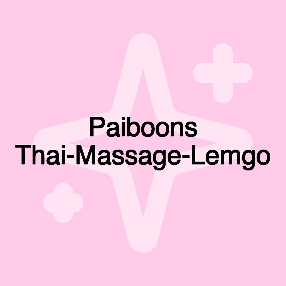 Paiboons Thai-Massage-Lemgo