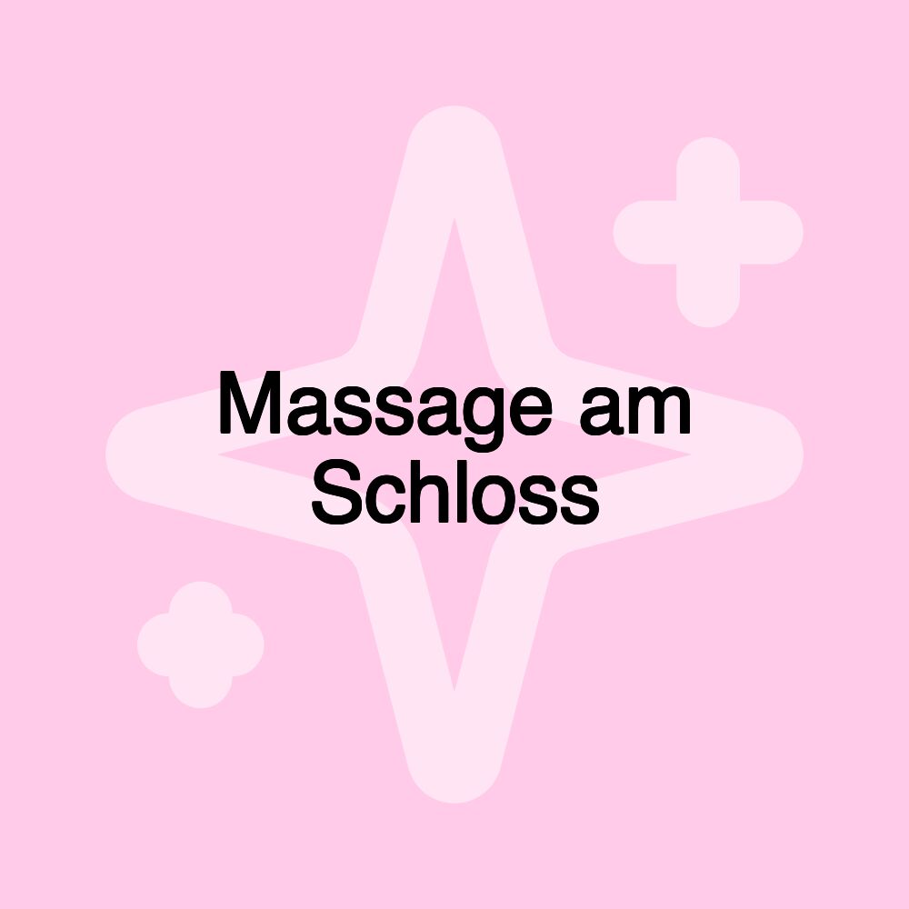 Massage am Schloss