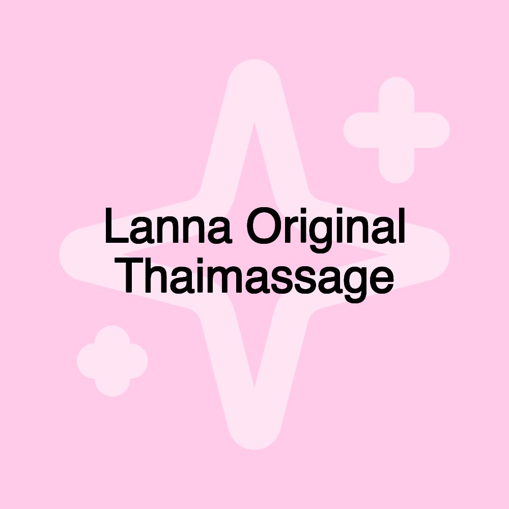 Lanna Original Thaimassage