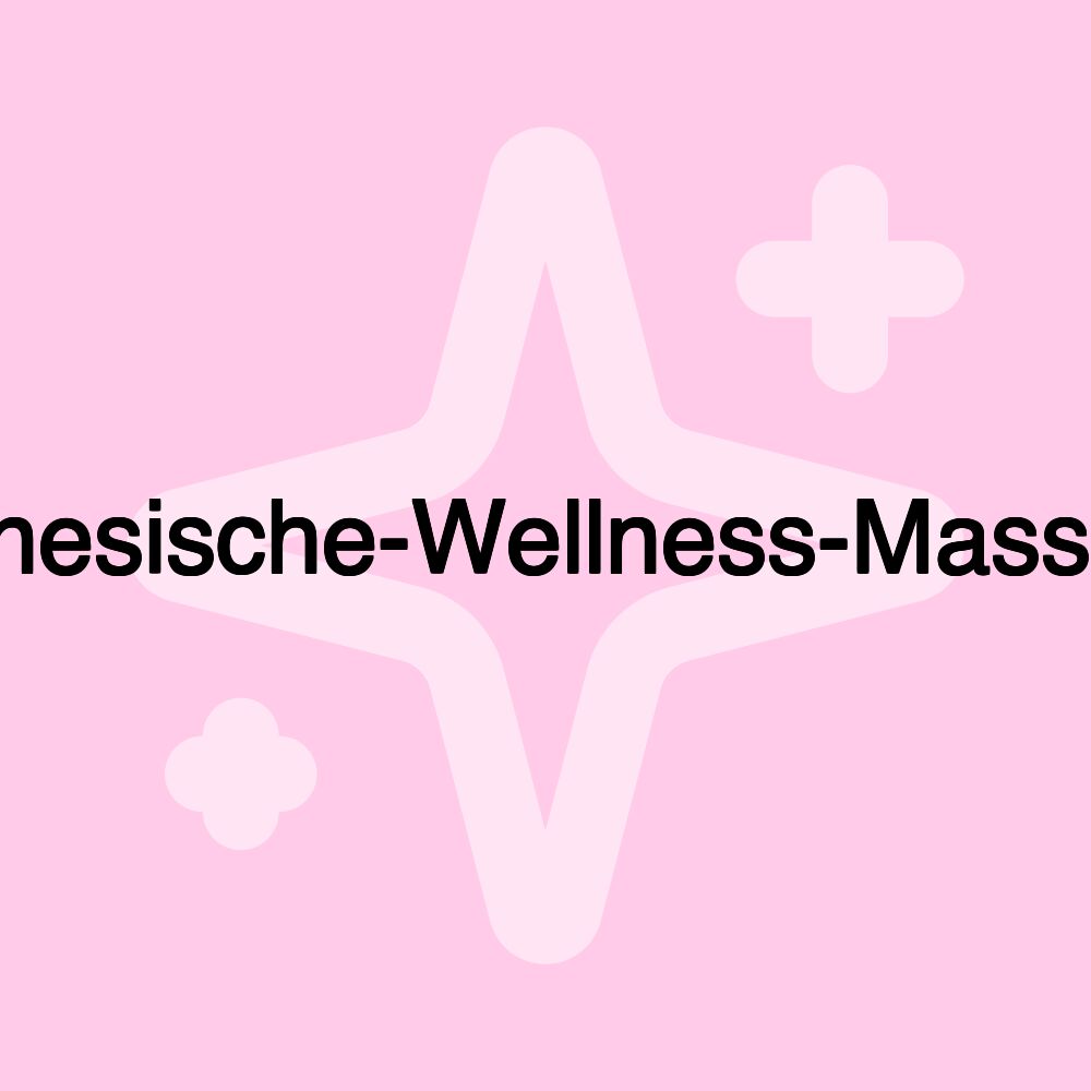 Chinesische-Wellness-Massage