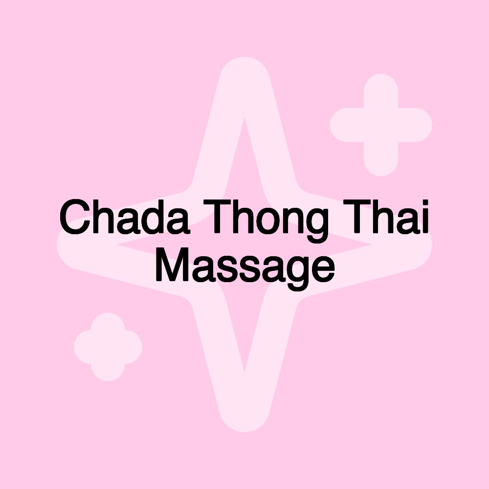 Chada Thong Thai Massage