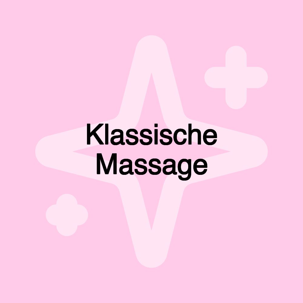 Klassische Massage