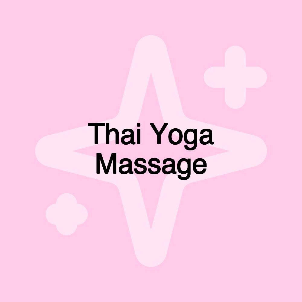 Thai Yoga Massage