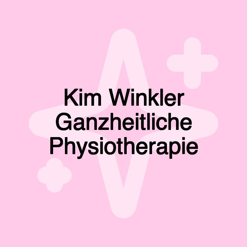 Kim Winkler Ganzheitliche Physiotherapie