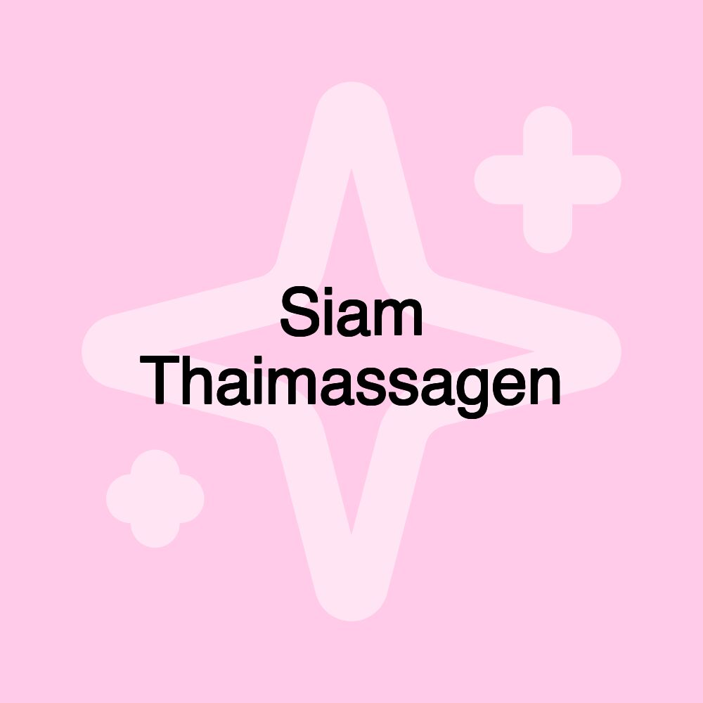 Siam Thaimassagen